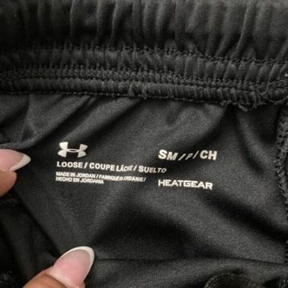 Under Armour Men’s Black Training Tech Graphic Logo Athletic Shorts Small - Picture 9 of 15